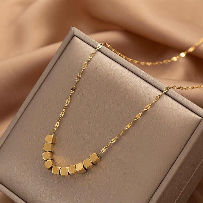 Minimal Luxe Cube Pendant | VV-24-GSP-0057