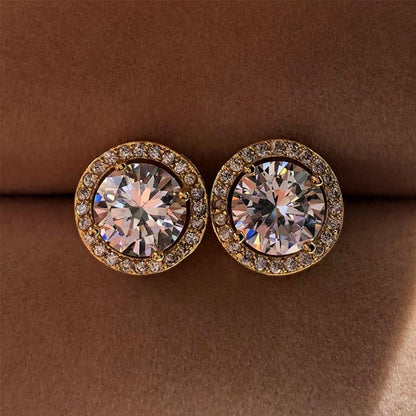 Zircon Earings Silver