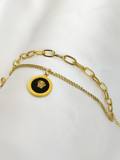 LARA 2 | double chain bracelet