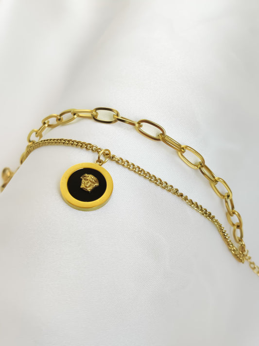 LARA 2 | double chain bracelet
