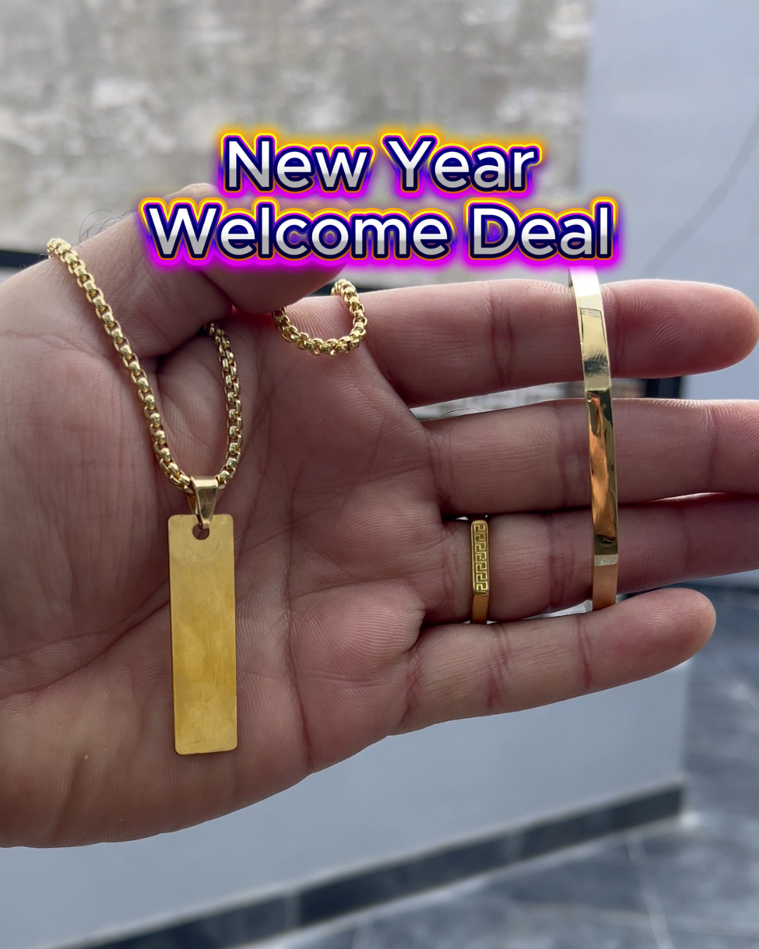 New Year Welcome Deal – Premium 3-in-1 Jewelry Set