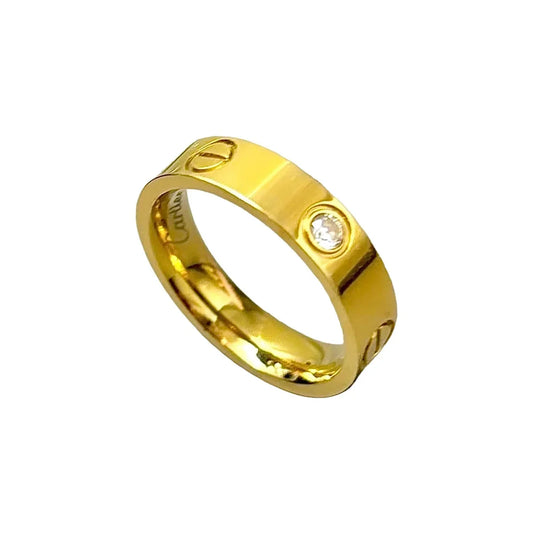 CRTR SIGNATURE RING STAINELESS STEEL