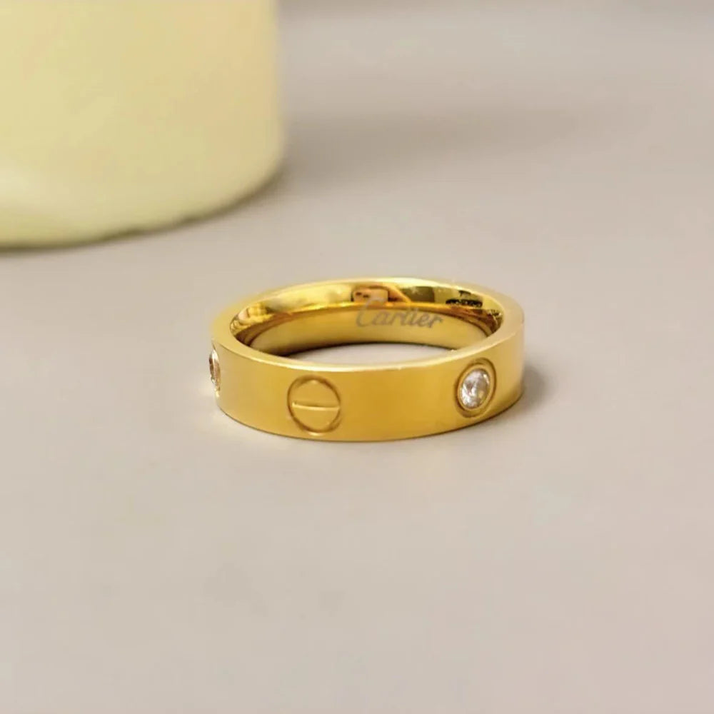 CRTR SIGNATURE RING STAINELESS STEEL