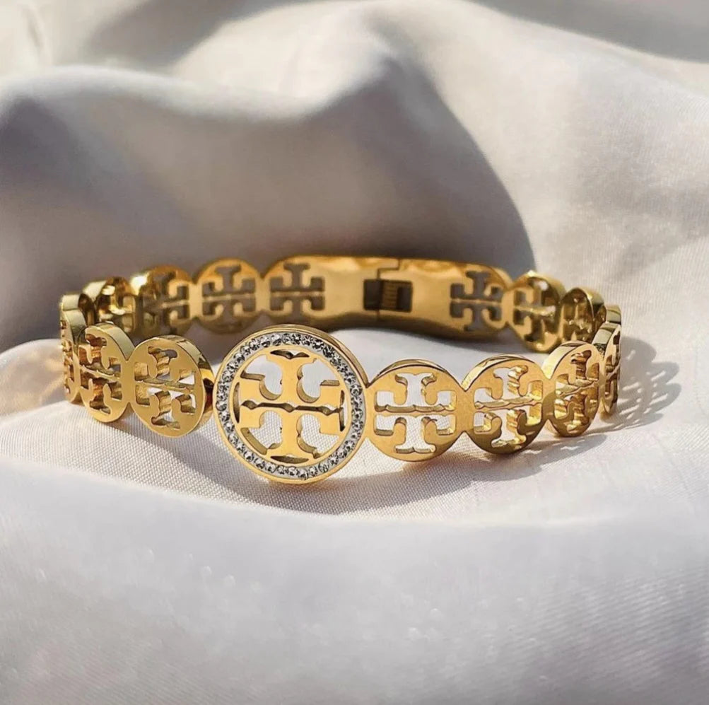 Tory Burch Inspired Bangle/Handcuff
