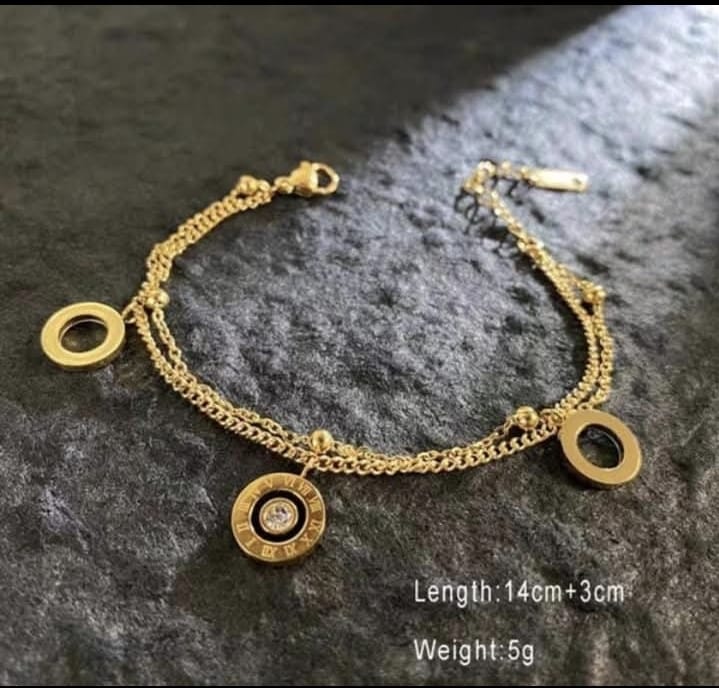Versace Chain Stainless Steel Bracelet