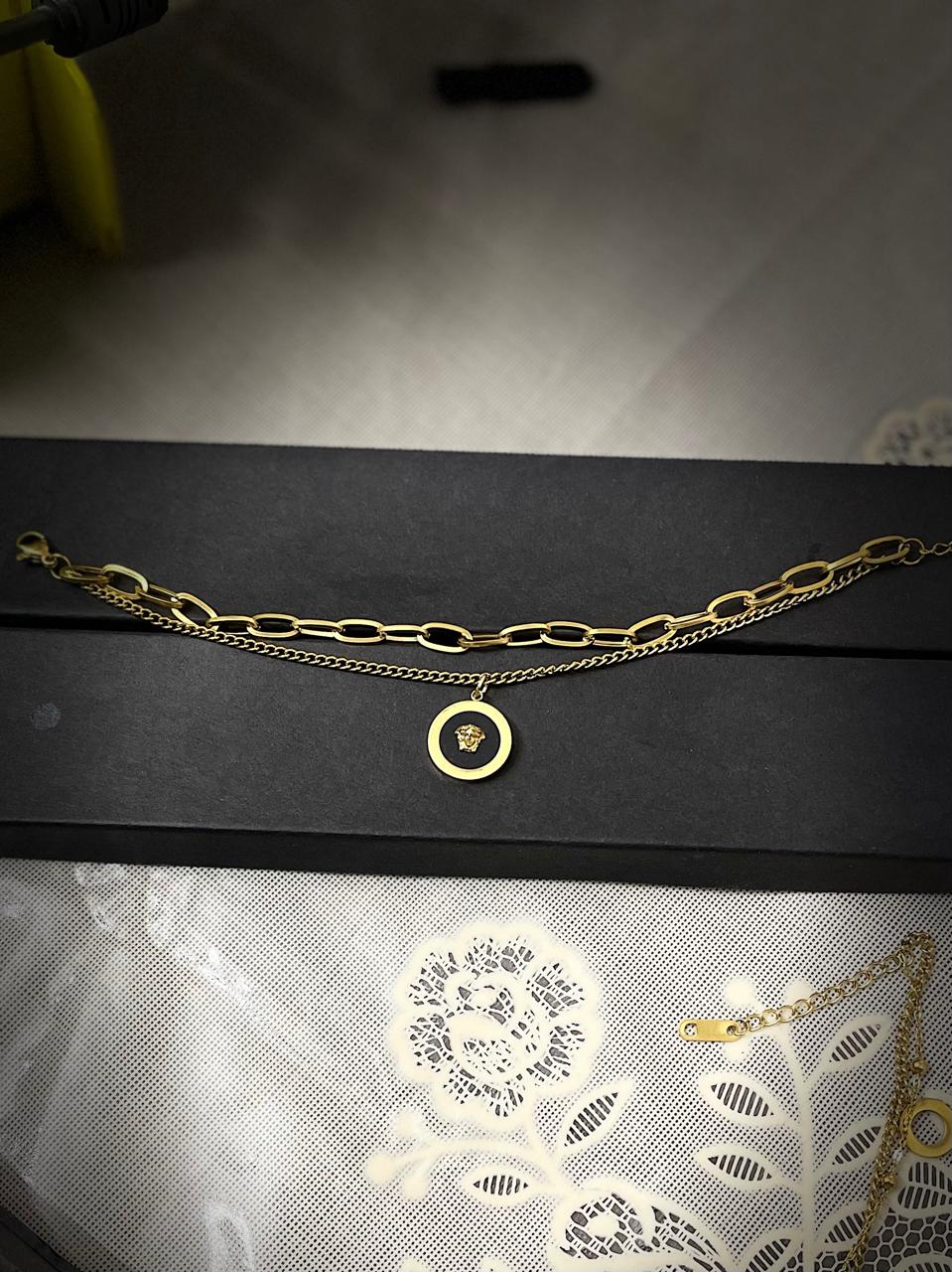 LARA 2 | double chain bracelet